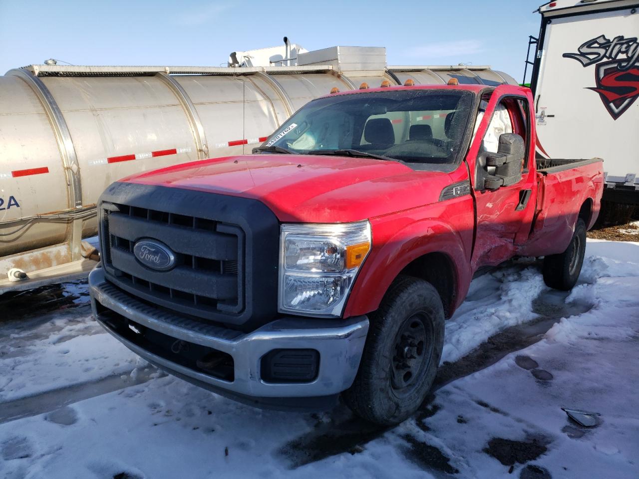 Photo 2 from auction – 2014 FORD F350 SUPER with VIN 1FTBF3A65EEA31315