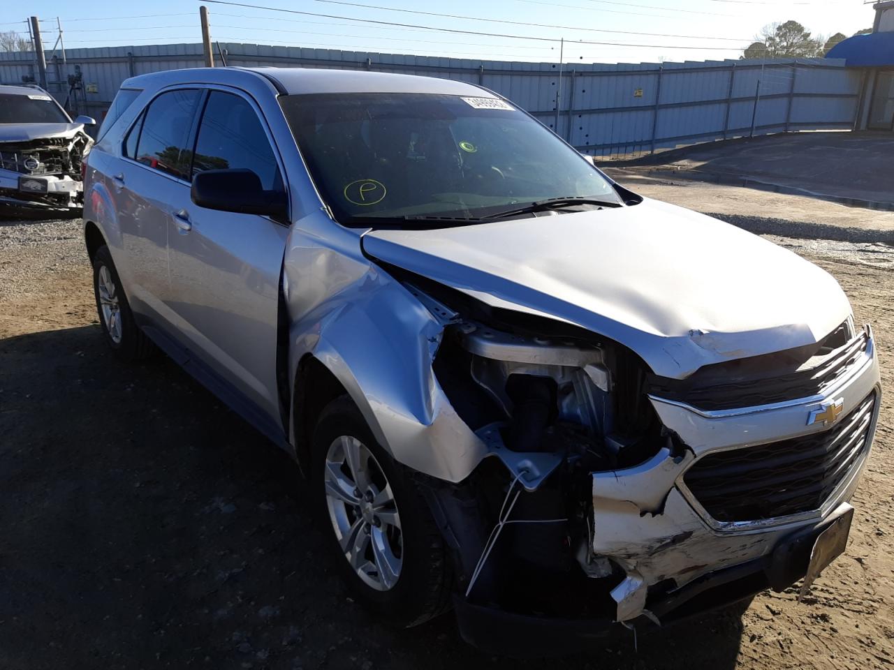 Photo 1 from auction – 2017 CHEVROLET EQUINOX LS with VIN 2GNALBEK3H1505653