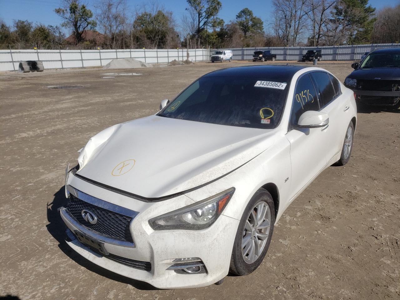 Photo 2 from auction – 2017 INFINITI Q50 PREMIU with VIN JN1EV7AR3HM835630