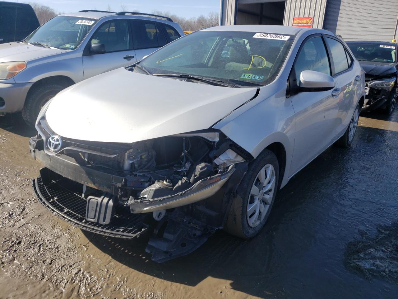 Photo 2 from auction – 2016 TOYOTA COROLLA L with VIN 2T1BURHE5GC502777