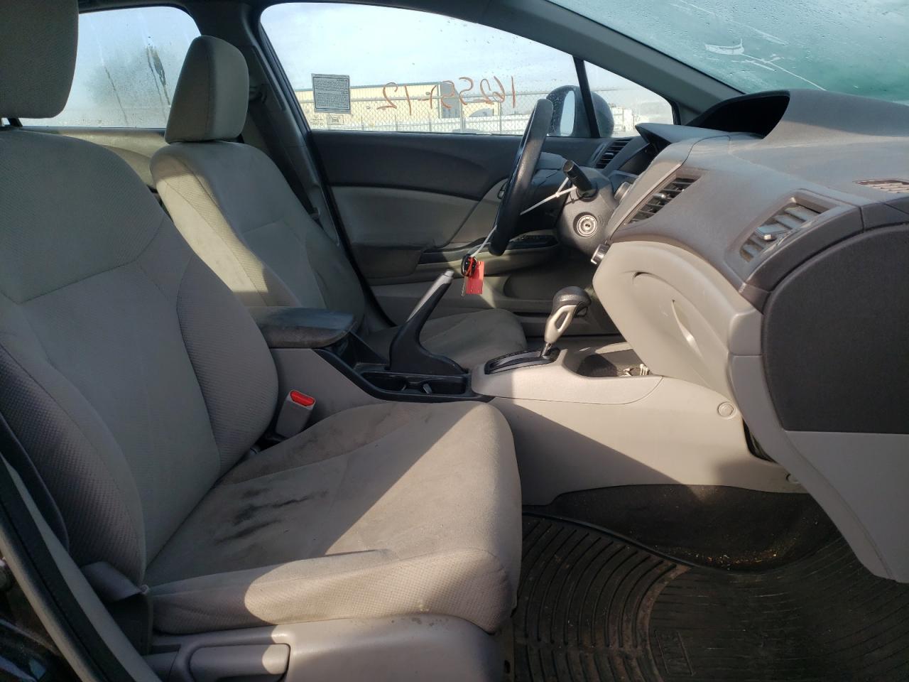 Foto 5 de la subasta – 2012 HONDA CIVIC LX con VIN 19XFB2F52CE364595