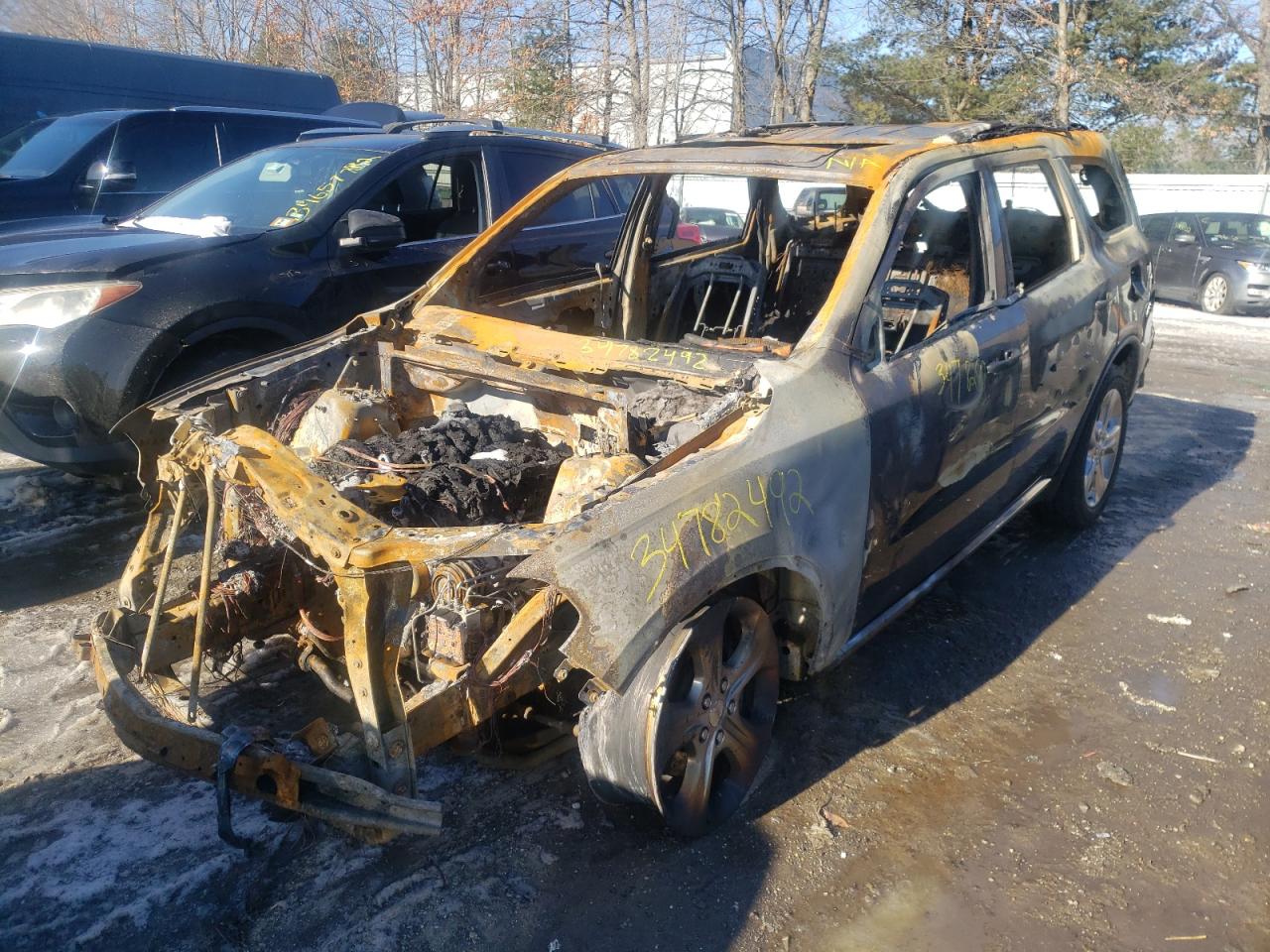 Photo 2 from auction – 2014 DODGE DURANGO LI with VIN 1C4RDJDG4EC977849