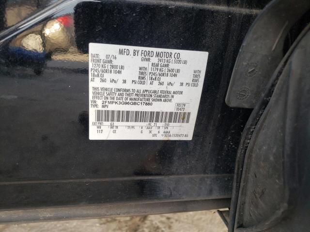 Photo 10 from auction – 2016 FORD EDGE SE with VIN 2FMPK3G96GBC17880