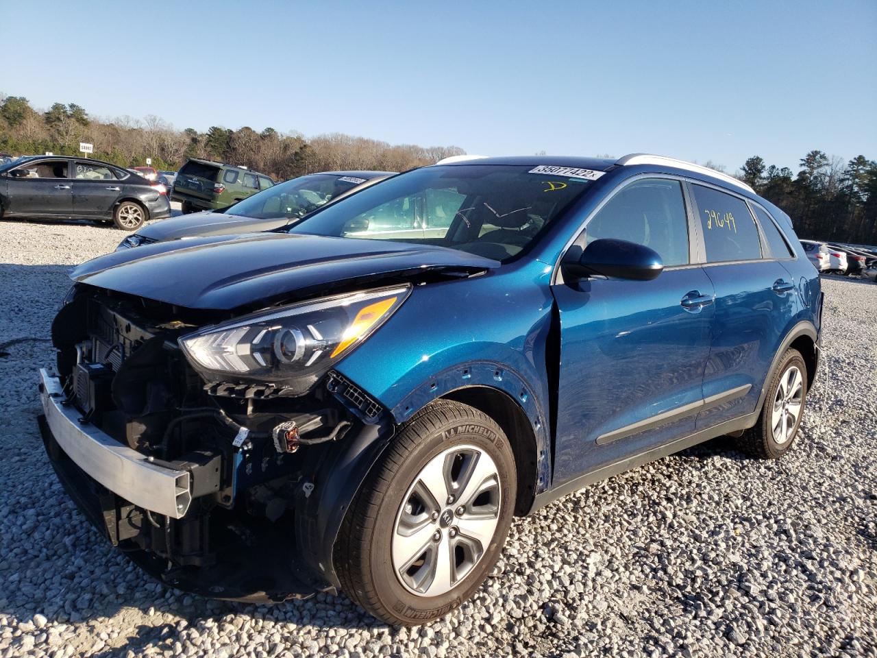 Photo 2 from auction – 2020 KIA NIRO LX with VIN KNDCB3LC7L5361764