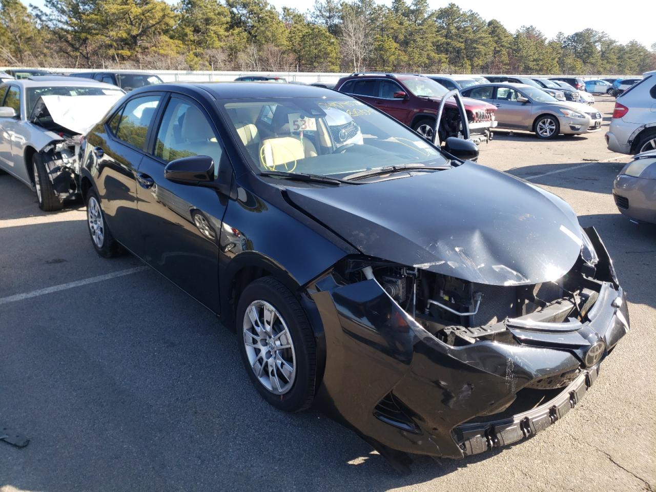 TOYOTA COROLLA L 2017 with VIN 2T1BURHE4HC883068 - Photo from auction