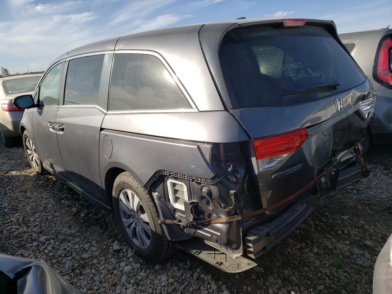 Photo 3 from auction – 2015 HONDA ODYSSEY EX with VIN 5FNRL5H61FB104625