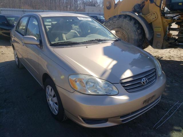 TOYOTA COROLLA CE 2004 with VIN 2T1BR32E04C313294 - Photo from auction