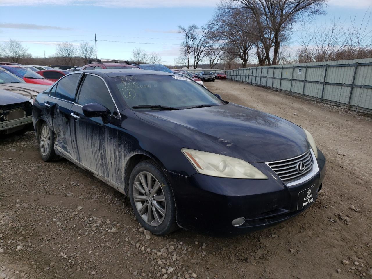 LEXUS ES 350 2009 with VIN JTHBJ46G592321159 - Photo from auction