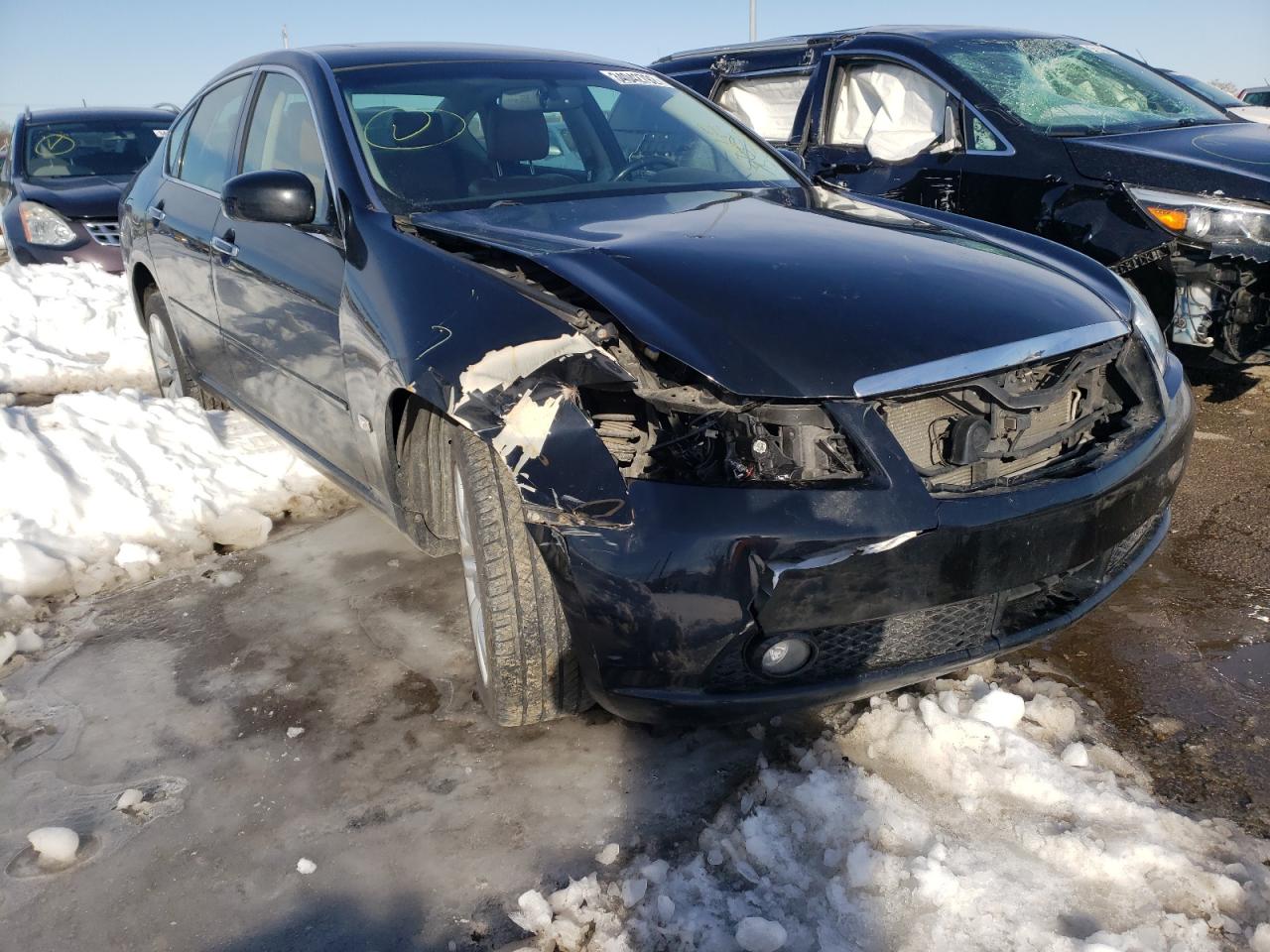 INFINITI M35 BASE 2007 with VIN JNKAY01F07M460972 - Photo from auction