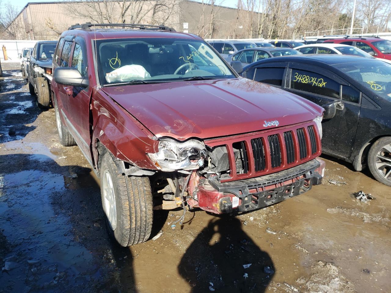 JEEP GRAND CHER 2007 with VIN 1J8GR48K57C570837 - Photo from auction
