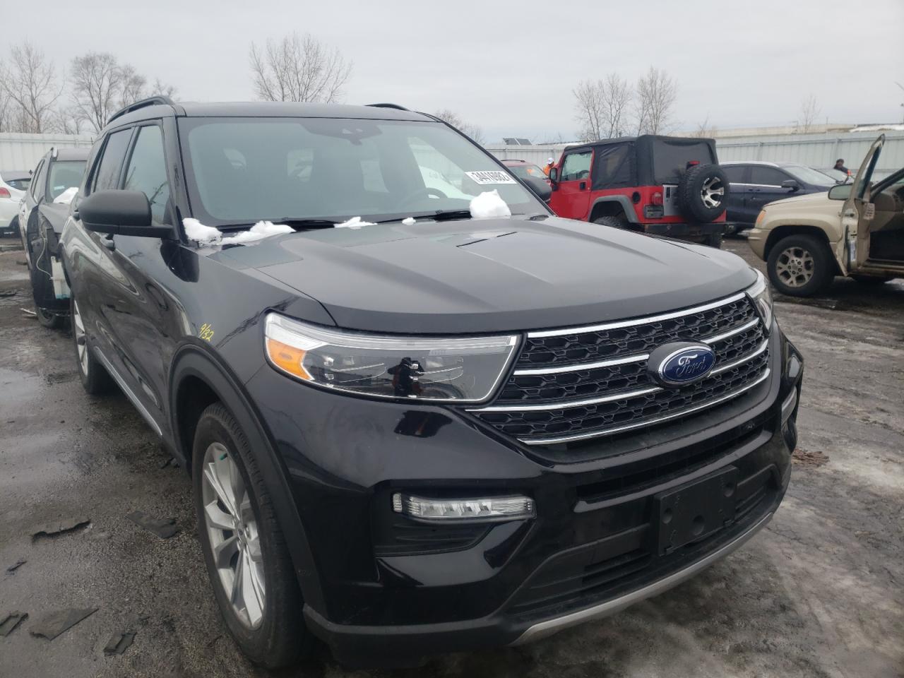 FORD EXPLORER X 2020 with VIN 1FMSK8DH0LGA14036 - Photo from auction
