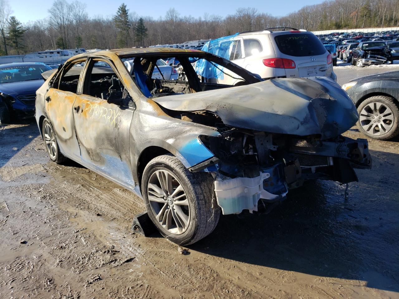 TOYOTA CAMRY LE 2017 with VIN 4T1BF1FK9HU742788 - Photo from auction
