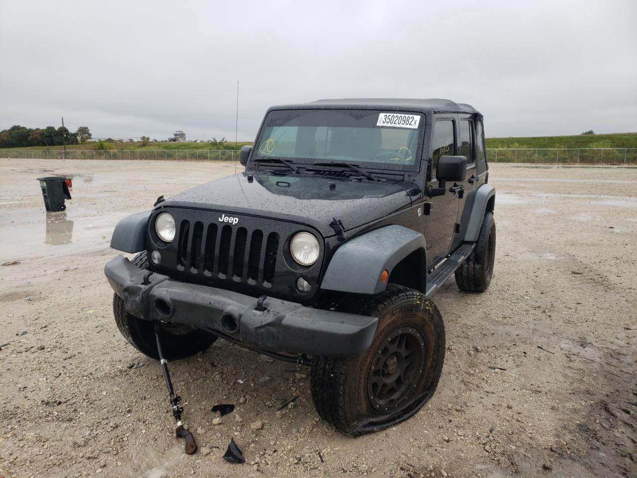 Photo 2 from auction – 2014 JEEP WRANGLER U with VIN 1C4BJWDGXEL134925
