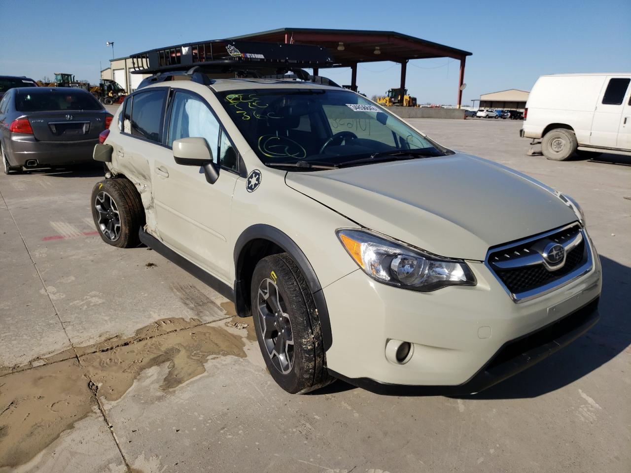 SUBARU XV CROSSTR 2013 with VIN JF2GPAGC5D2838021 - Photo from auction