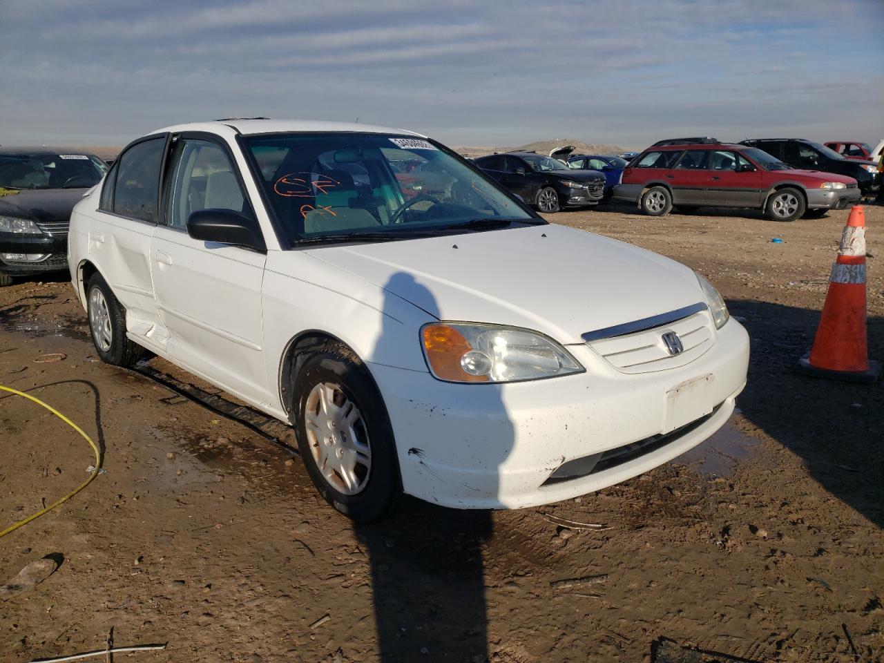 HONDA CIVIC LX 2002 with VIN 1HGES16532L079742 - Photo from auction