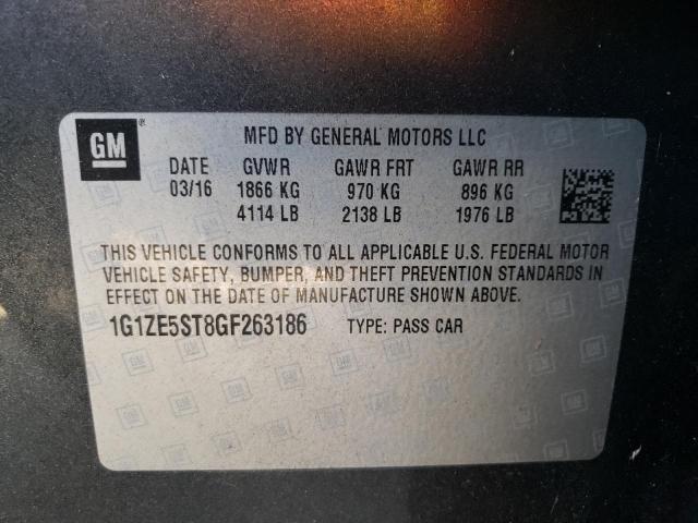 Photo 10 from auction – 2016 CHEVROLET MALIBU LT with VIN 1G1ZE5ST8GF263186