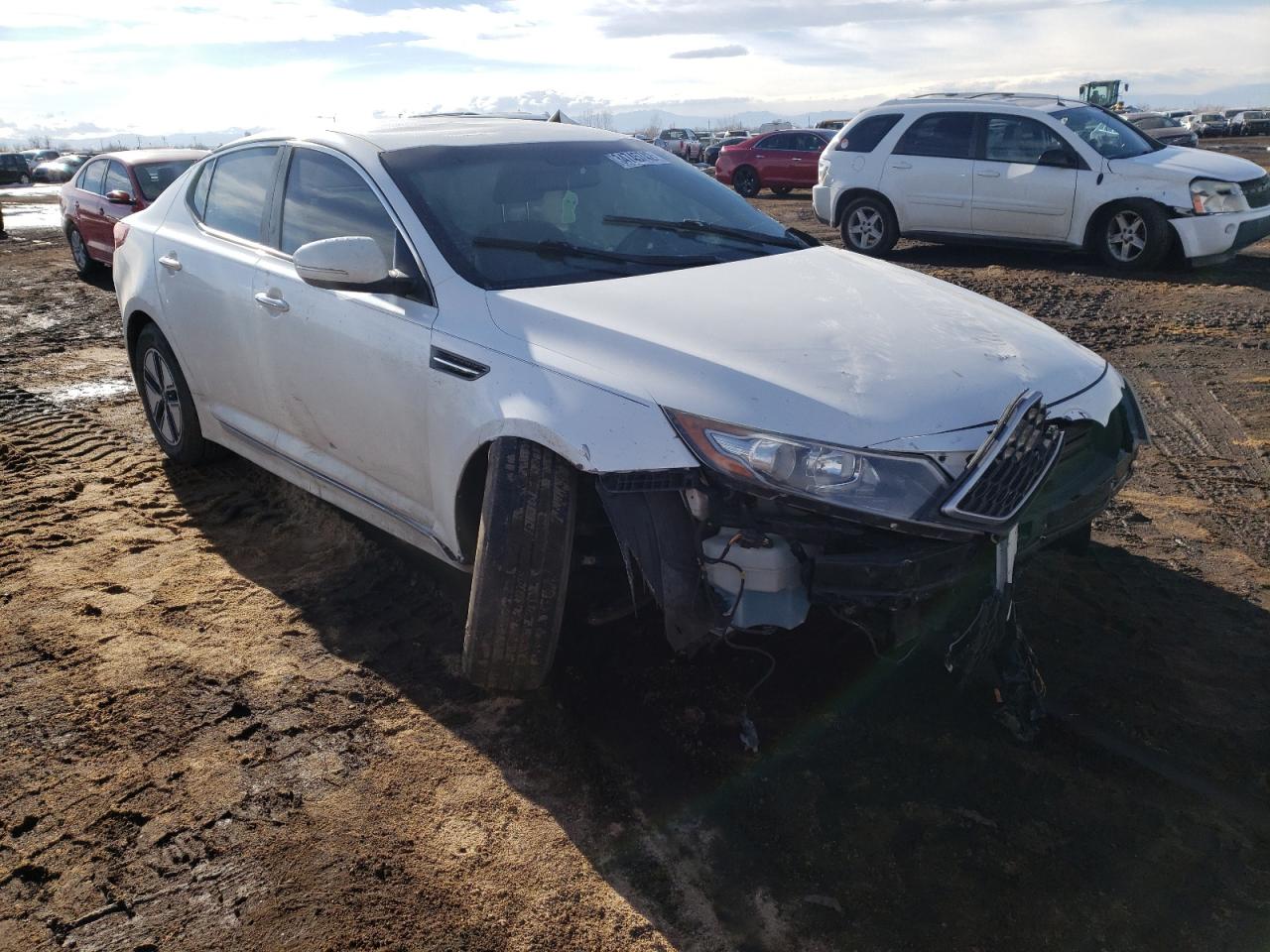 KIA OPTIMA HYB 2012 with VIN KNAGM4ADXC5012141 - Photo from auction