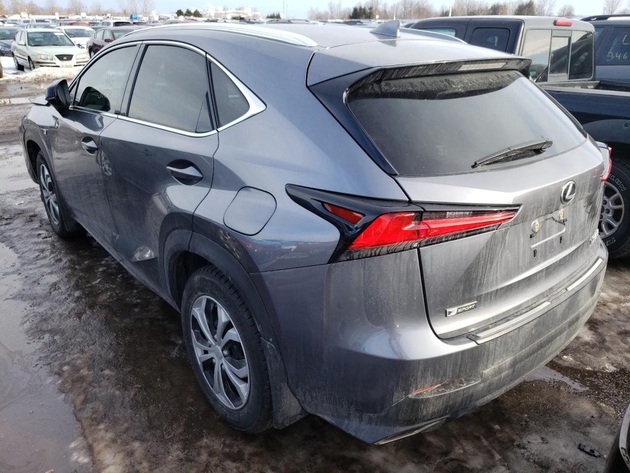 Photo 3 from auction – 2019 LEXUS NX 300 BAS with VIN JTJBARBZ5K2198598