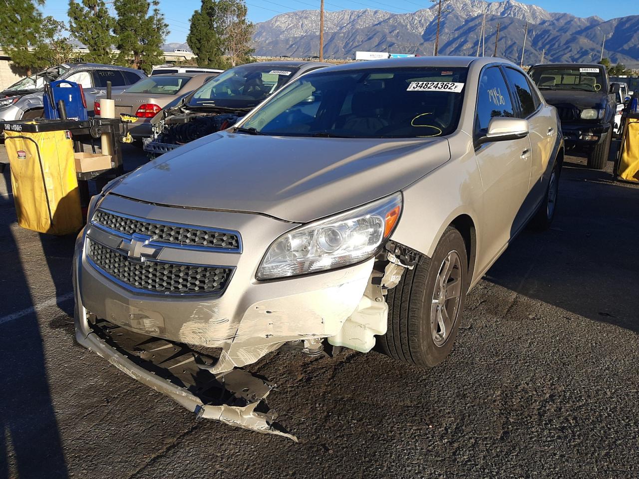 Photo 2 from auction – 2013 CHEVROLET MALIBU 1LT with VIN 1G11C5SA0DF198492