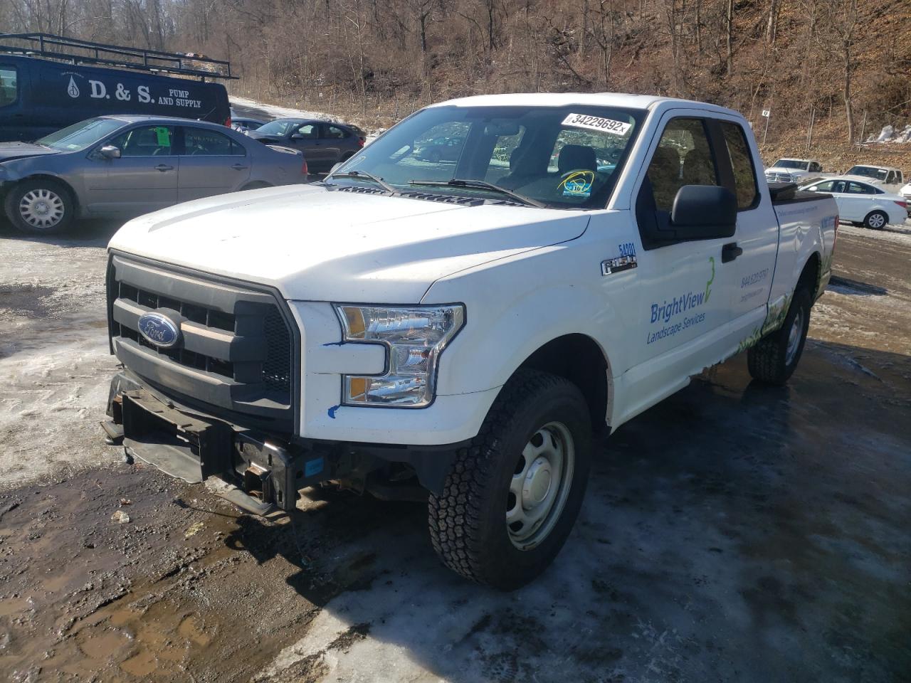Photo 2 from auction – 2015 FORD F150 SUPER with VIN 1FTEX1EP7FKE55910