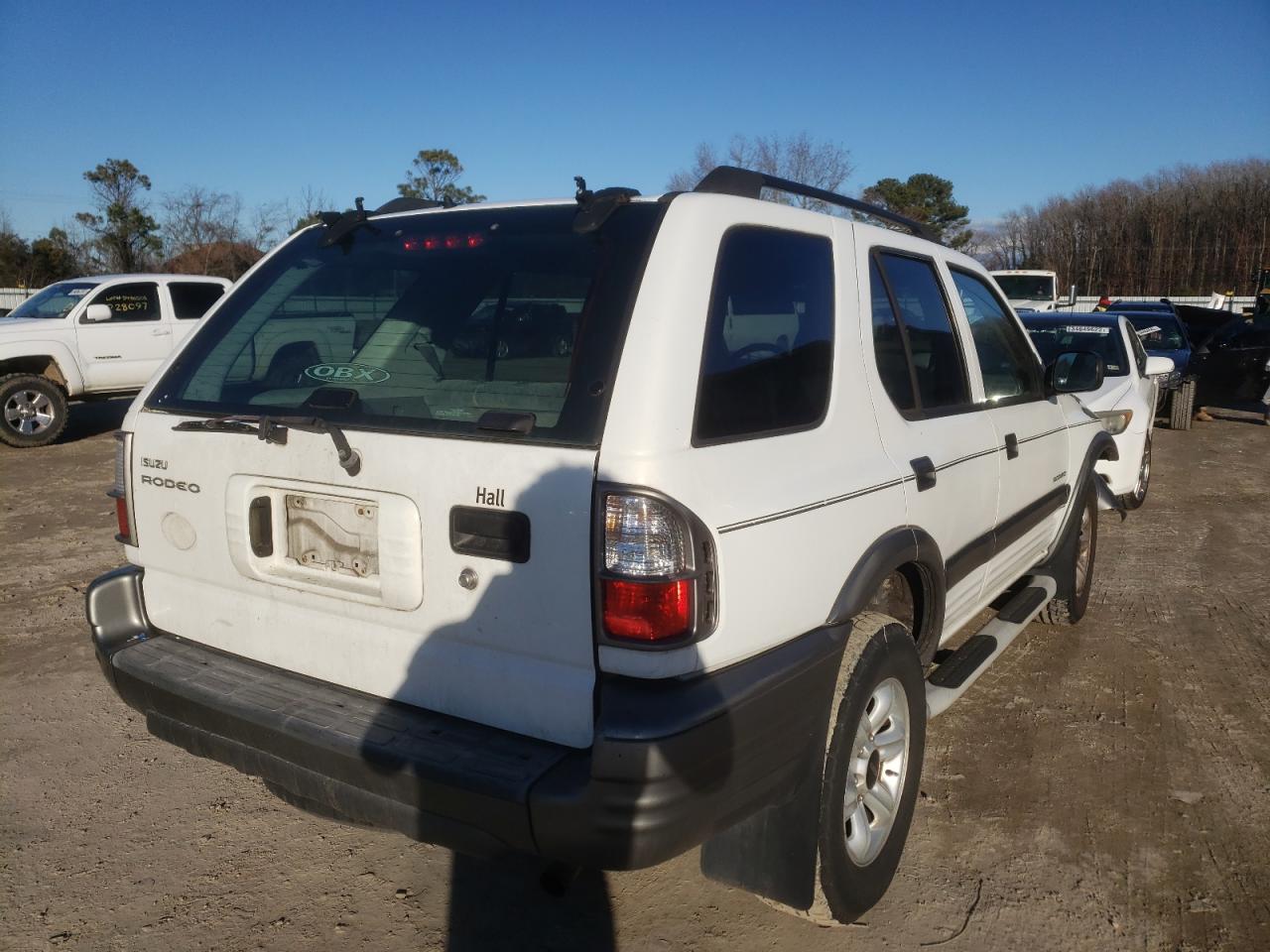 Photo 4 from auction – 2003 ISUZU RODEO S with VIN 4S2CK58W334311730