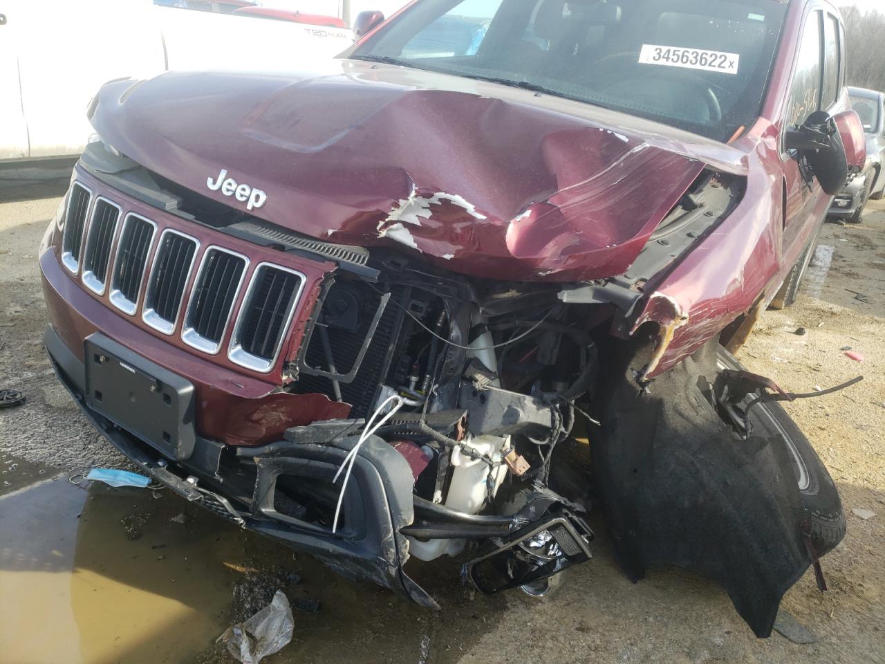Photo 9 from auction – 2016 JEEP GRAND CHER with VIN 1C4RJFAG0GC311536