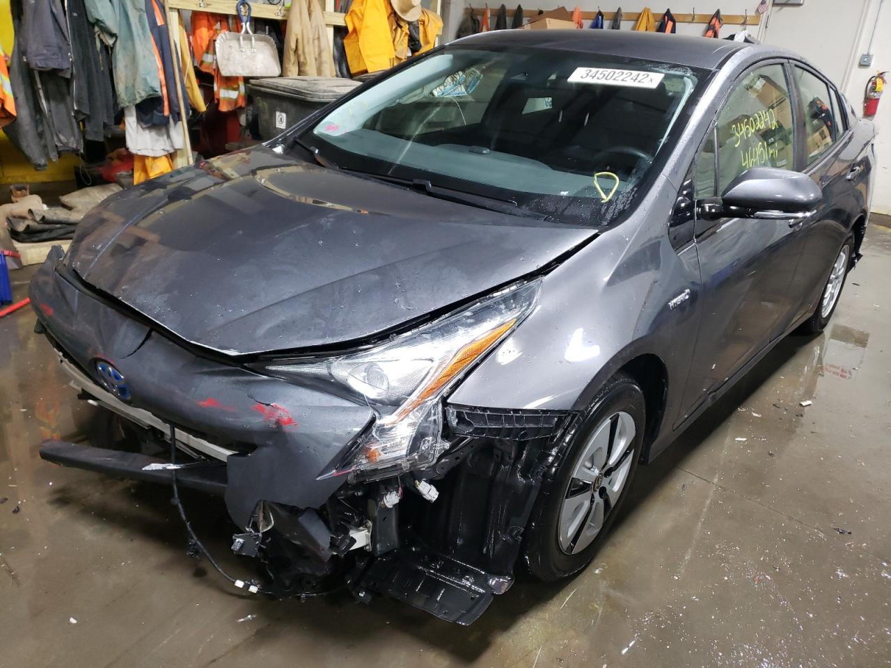 Photo 2 from auction – 2018 TOYOTA PRIUS with VIN JTDKBRFU9J3066631