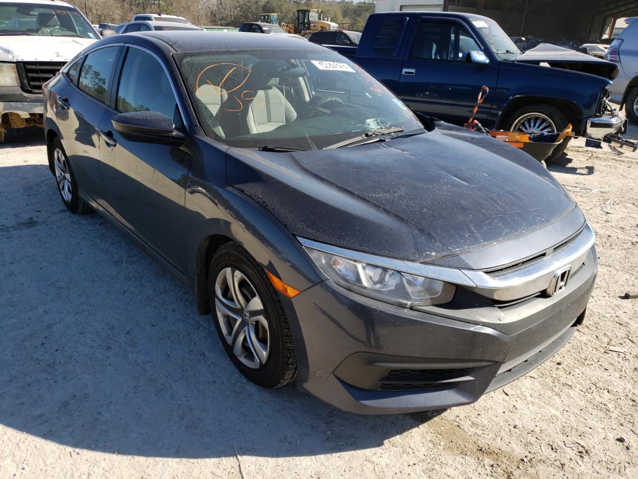 HONDA CIVIC LX 2017 with VIN 19XFC2F50HE013723 - Photo from auction