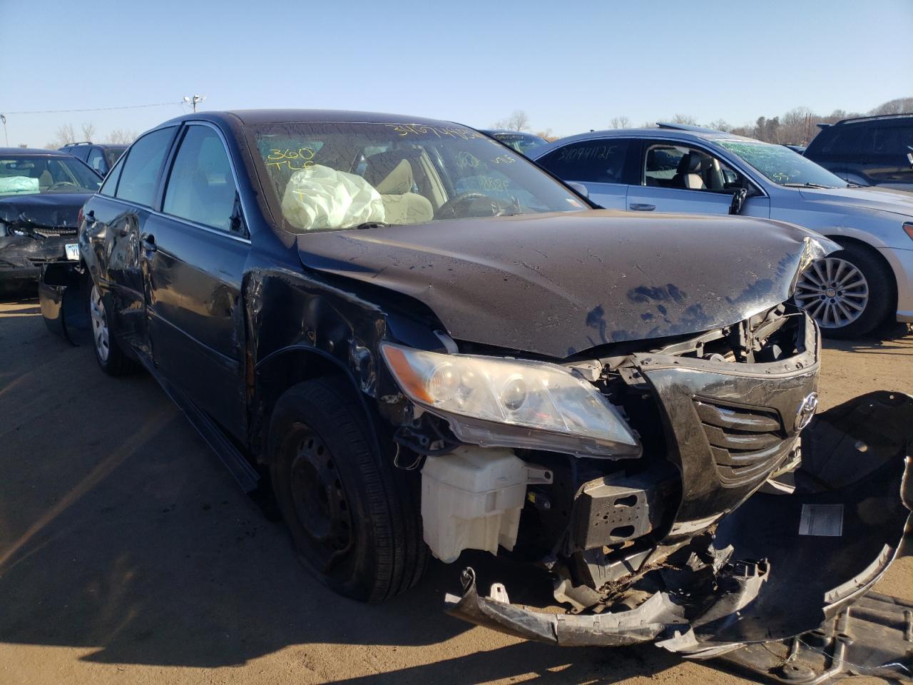 TOYOTA CAMRY CE 2007 with VIN 4T1BE46K47U674919 - Photo from auction