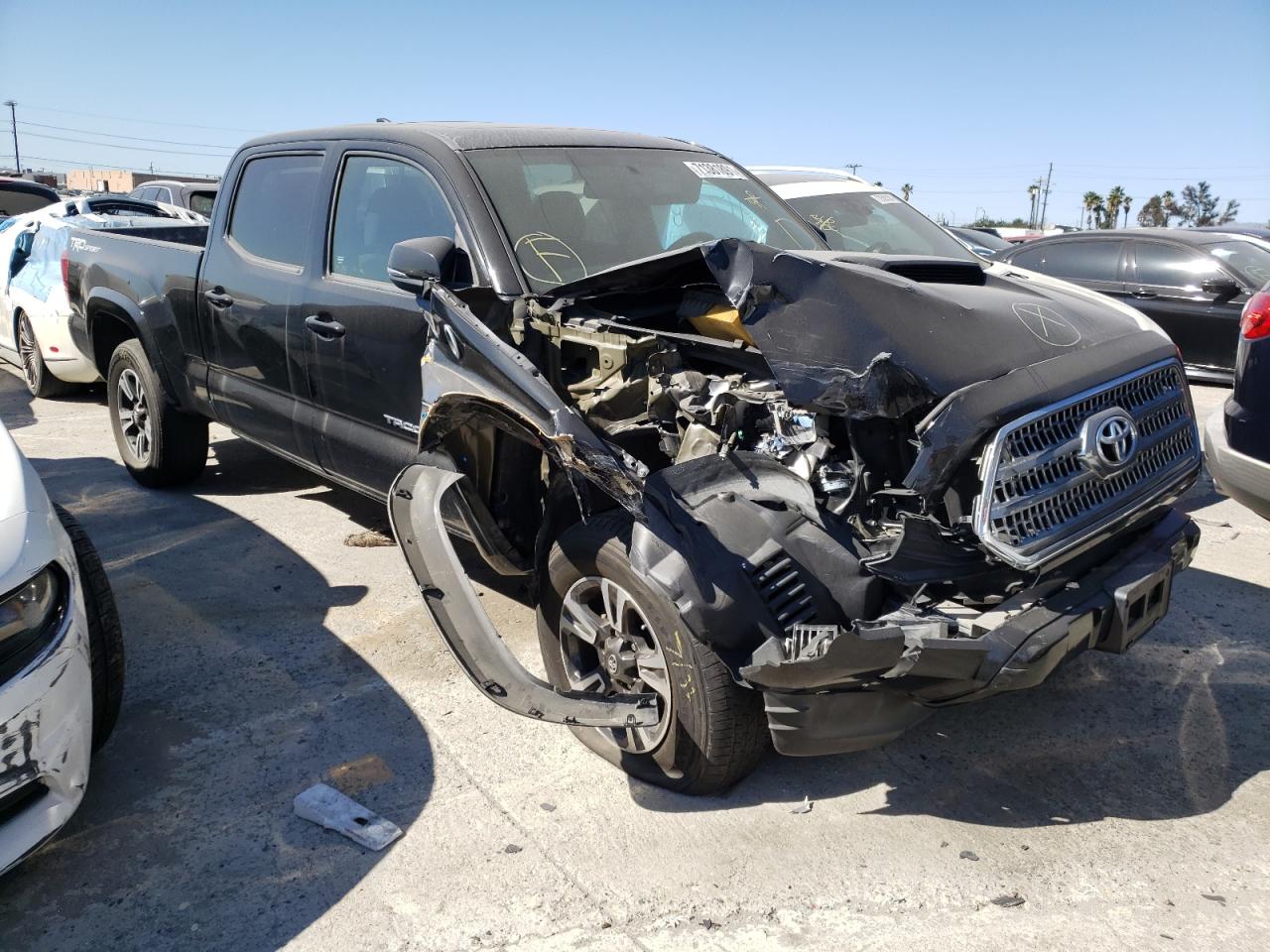 TOYOTA TACOMA DOU 2017 with VIN 3TMBZ5DN2HM009468 - Photo from auction