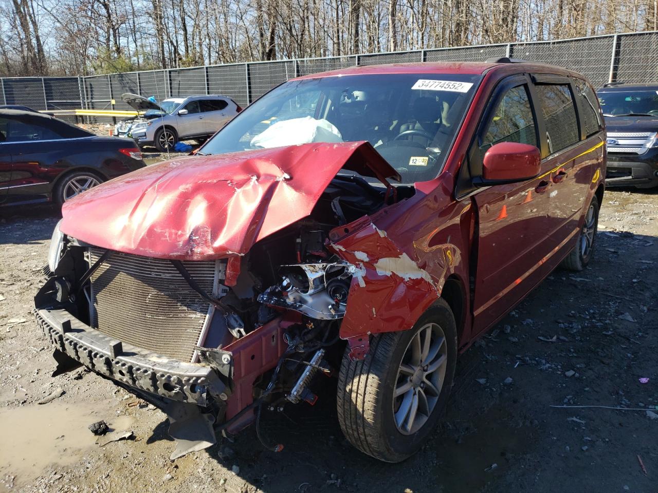 Photo 2 from auction – 2015 DODGE GRAND CARA with VIN 2C4RDGCG5FR737741