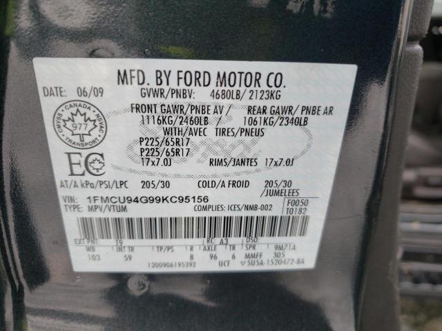 FORD ESCAPE LIM 2009 with VIN 1FMCU94G99KC95156 - Photo from auction