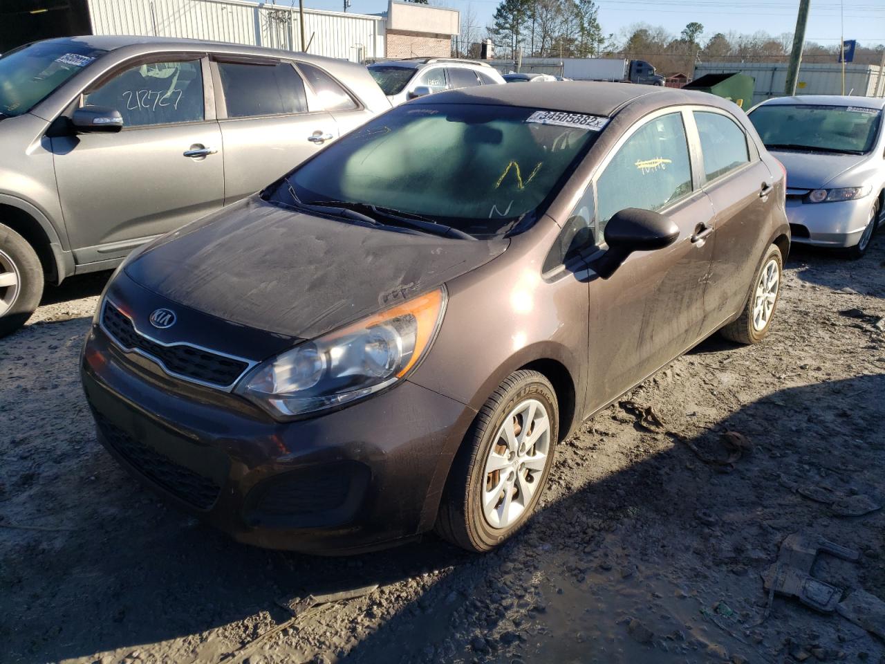 Photo 2 from auction – 2013 KIA RIO EX with VIN KNADN5A37D6214282