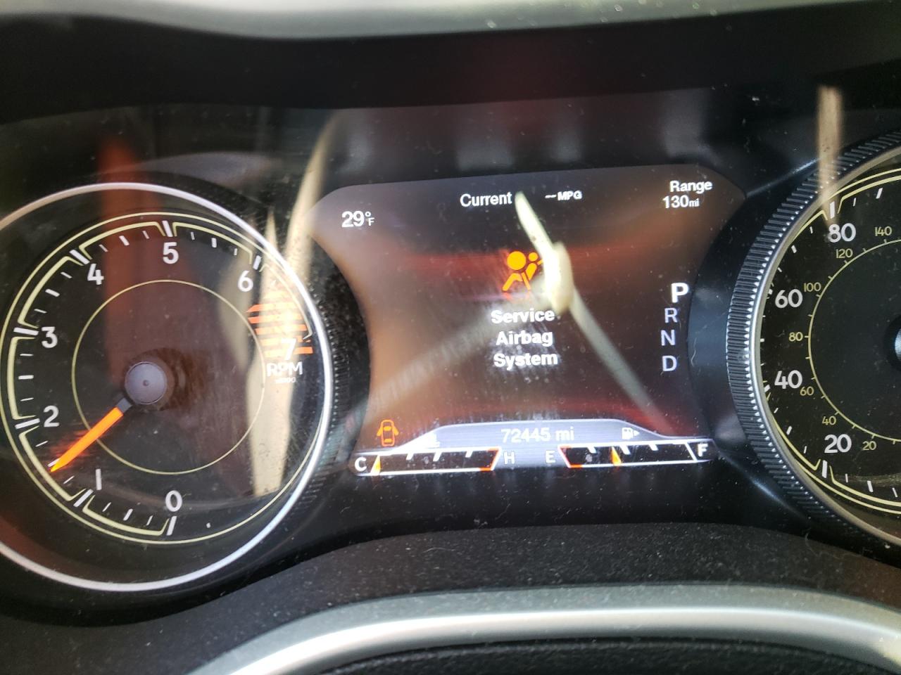 Photo 8 from auction – 2016 JEEP CHEROKEE L with VIN 1C4PJLDBXGW274855