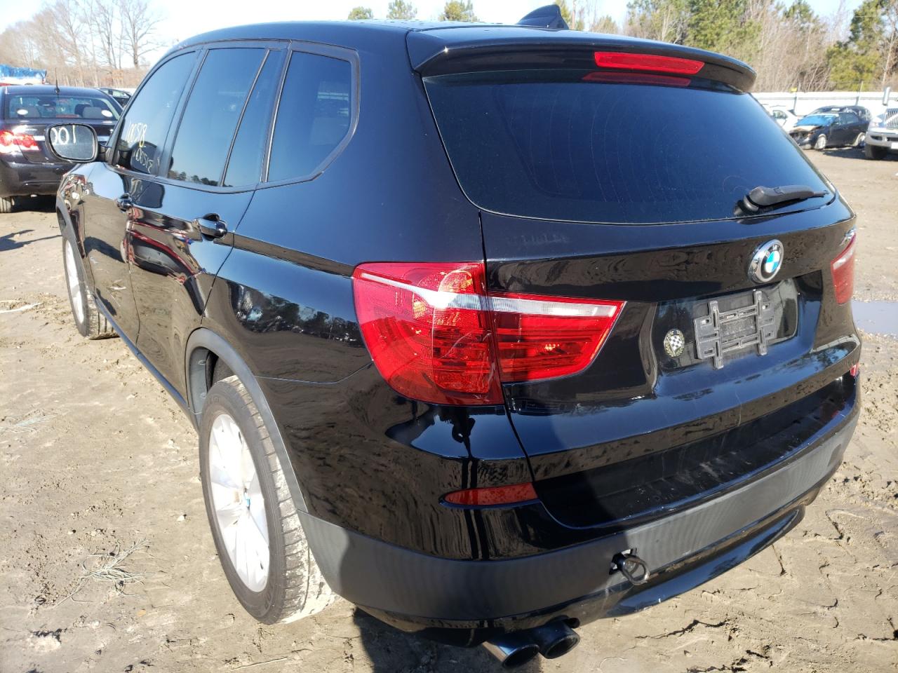 Photo 3 from auction – 2013 BMW X3 XDRIVE2 with VIN 5UXWX9C57D0D02538
