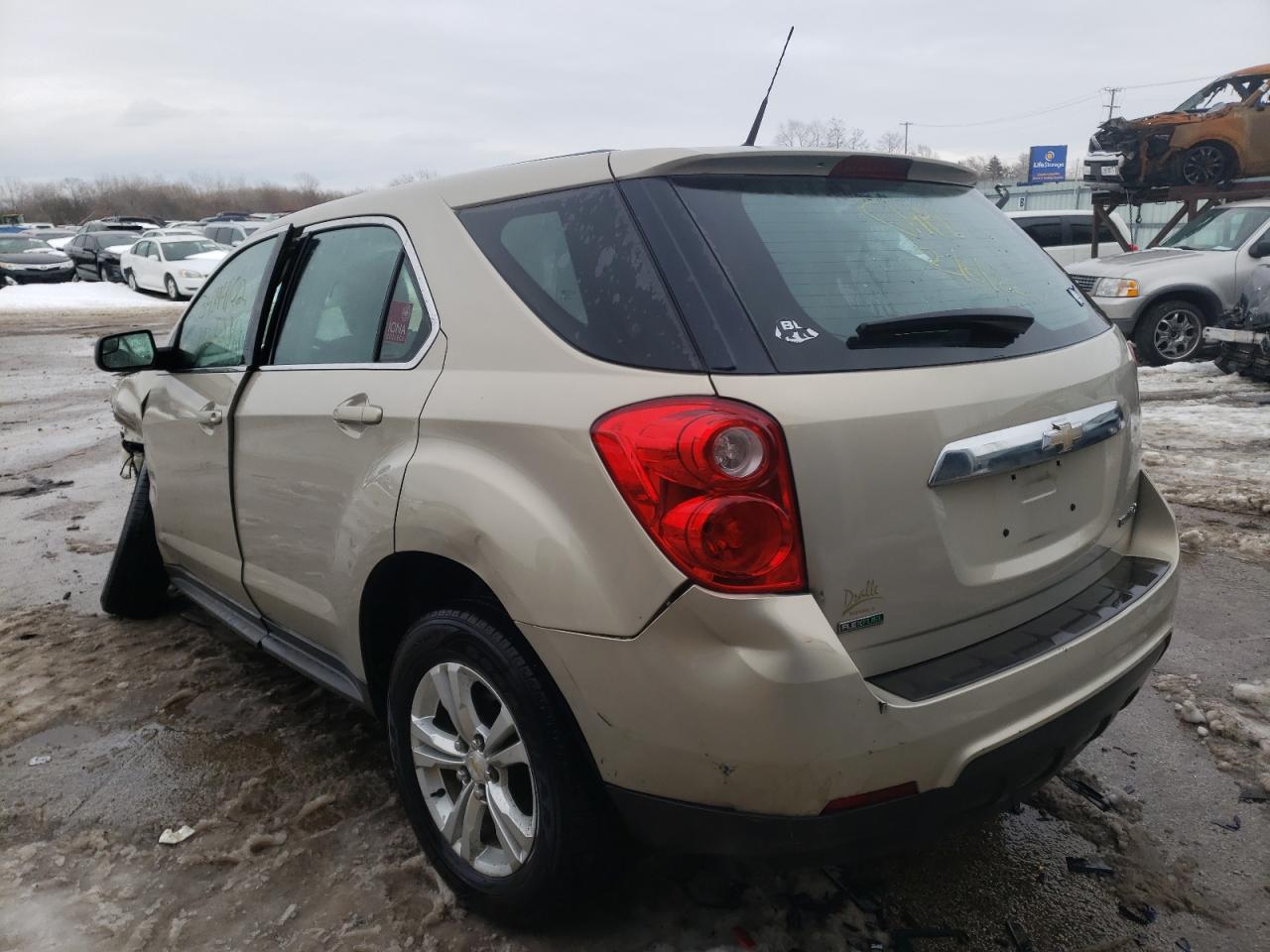 Photo 3 from auction – 2012 CHEVROLET EQUINOX LS with VIN 2GNALBEK7C1166372