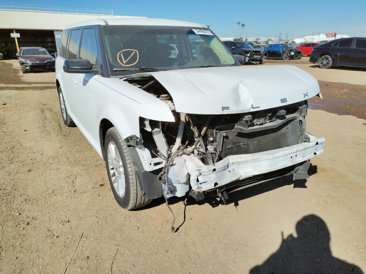 Photo 9 from auction – 2014 FORD FLEX SEL with VIN 2FMGK5C81EBD23322