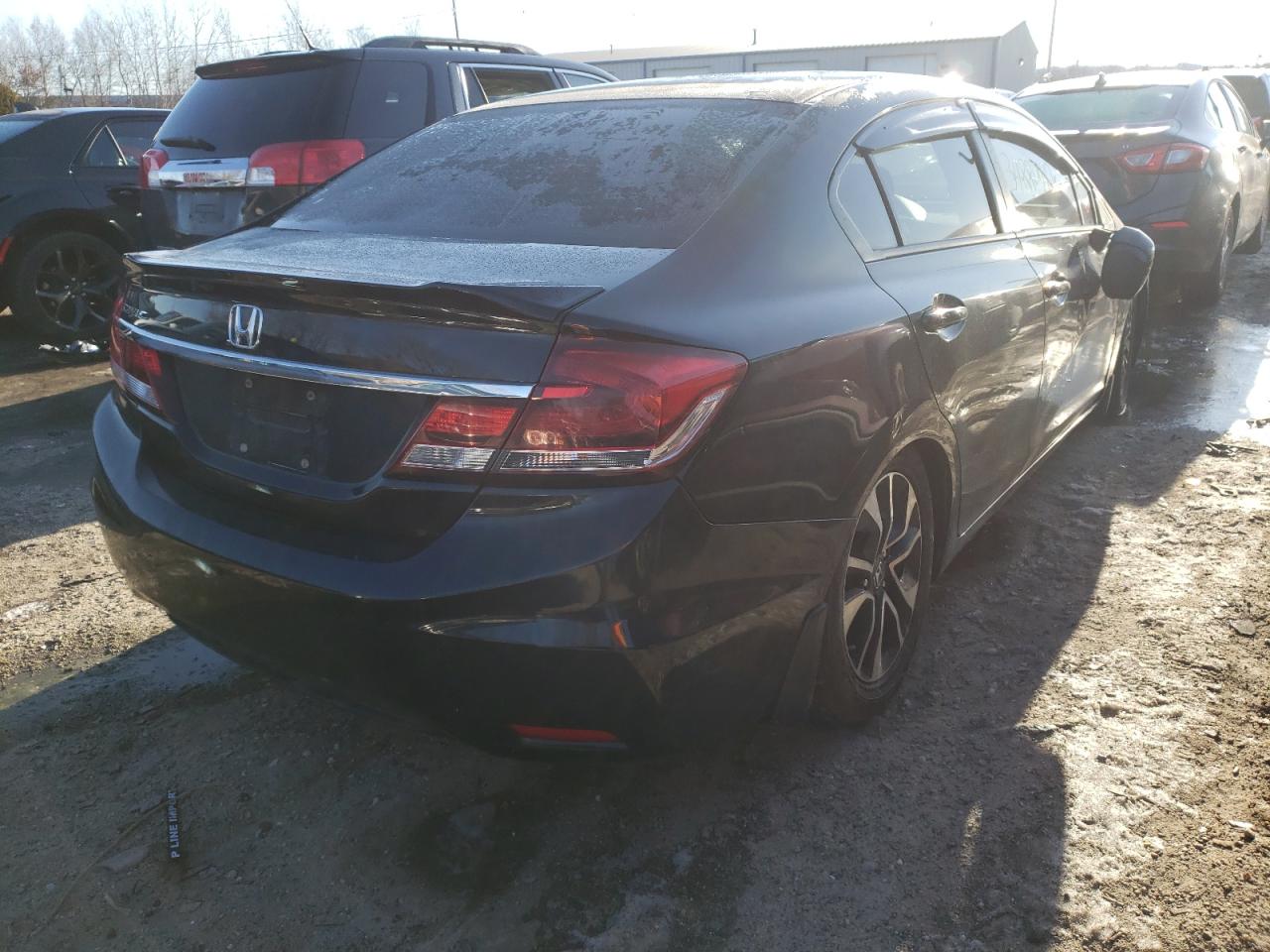 Photo 4 from auction – 2013 HONDA CIVIC EXL with VIN 19XFB2F97DE200280