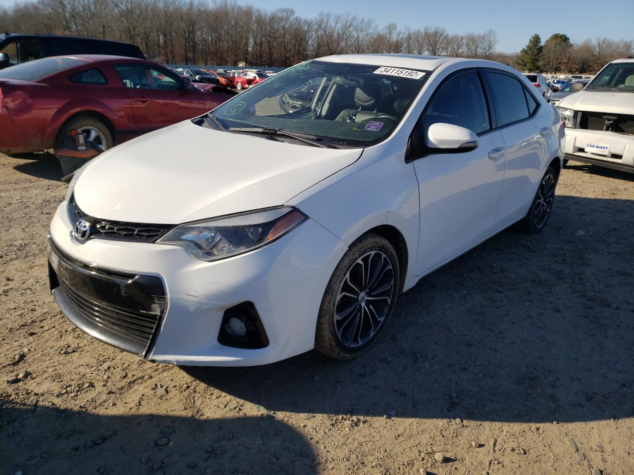 Photo 2 from auction – 2016 TOYOTA COROLLA L with VIN 2T1BURHE8GC655590