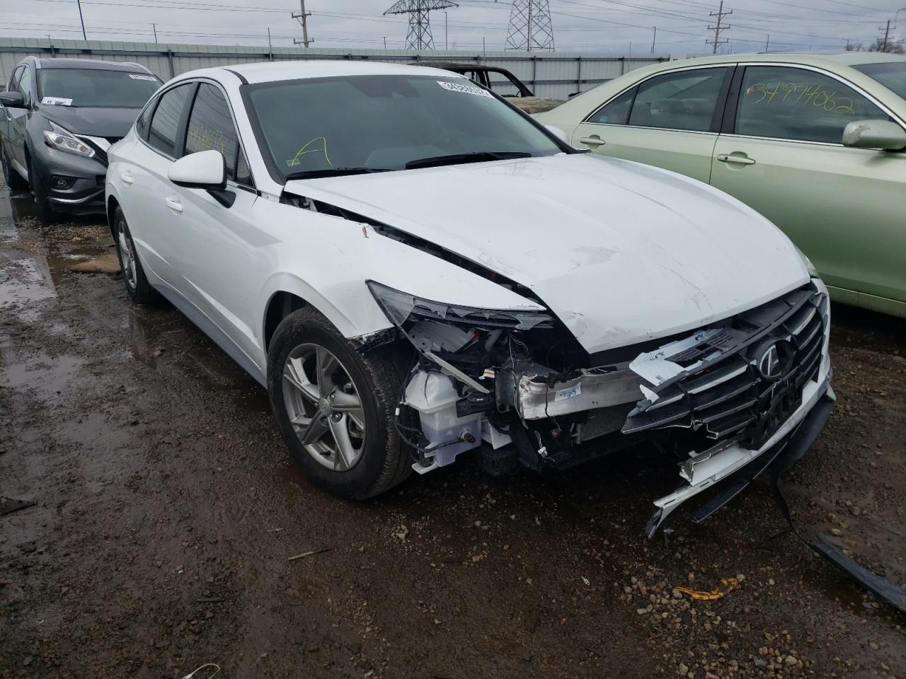 HYUNDAI SONATA SE 2021 with VIN 5NPEG4JA0MH079601 - Photo from auction