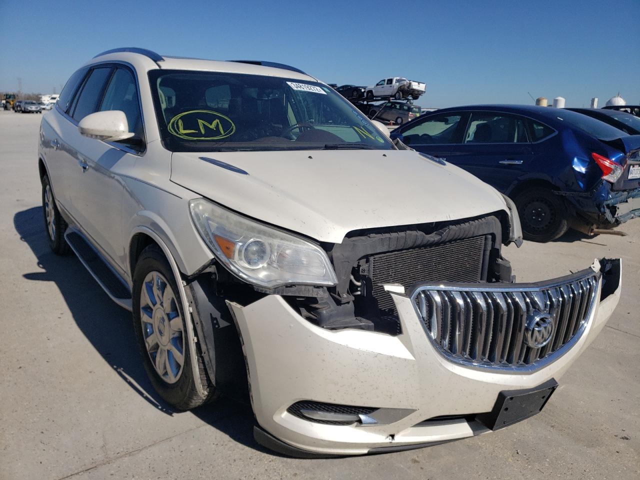 BUICK ENCLAVE 2014 with VIN 5GAKRBKD6EJ188312 - Photo from auction