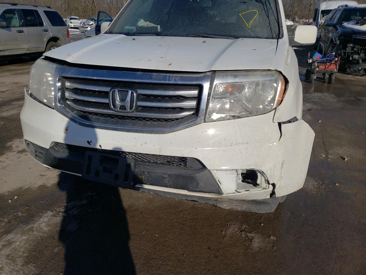 Photo 9 from auction – 2014 HONDA PILOT EXL with VIN 5FNYF4H5XEB055542