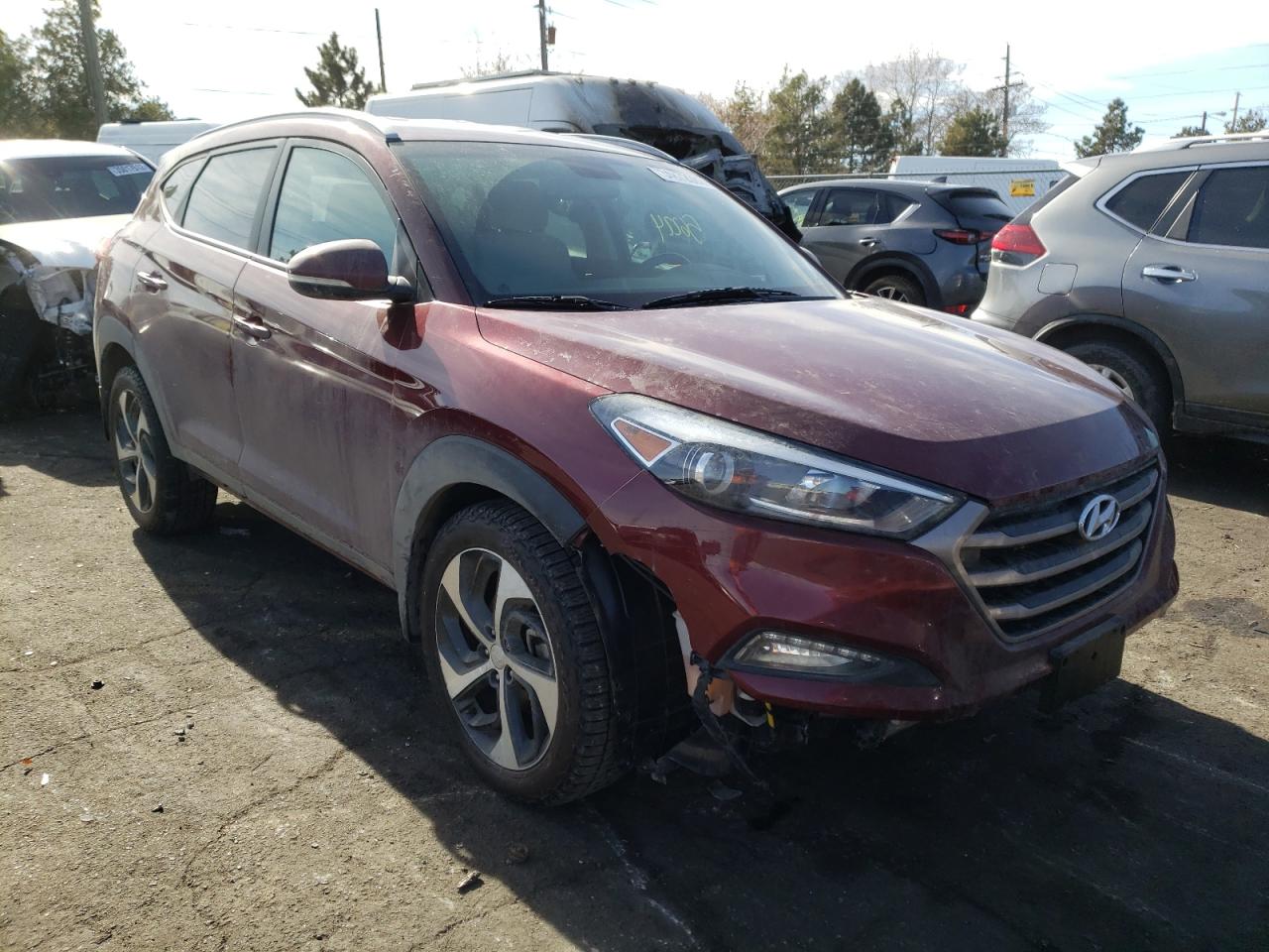 HYUNDAI TUCSON LIM 2016 with VIN KM8J3CA27GU208047 - Photo from auction