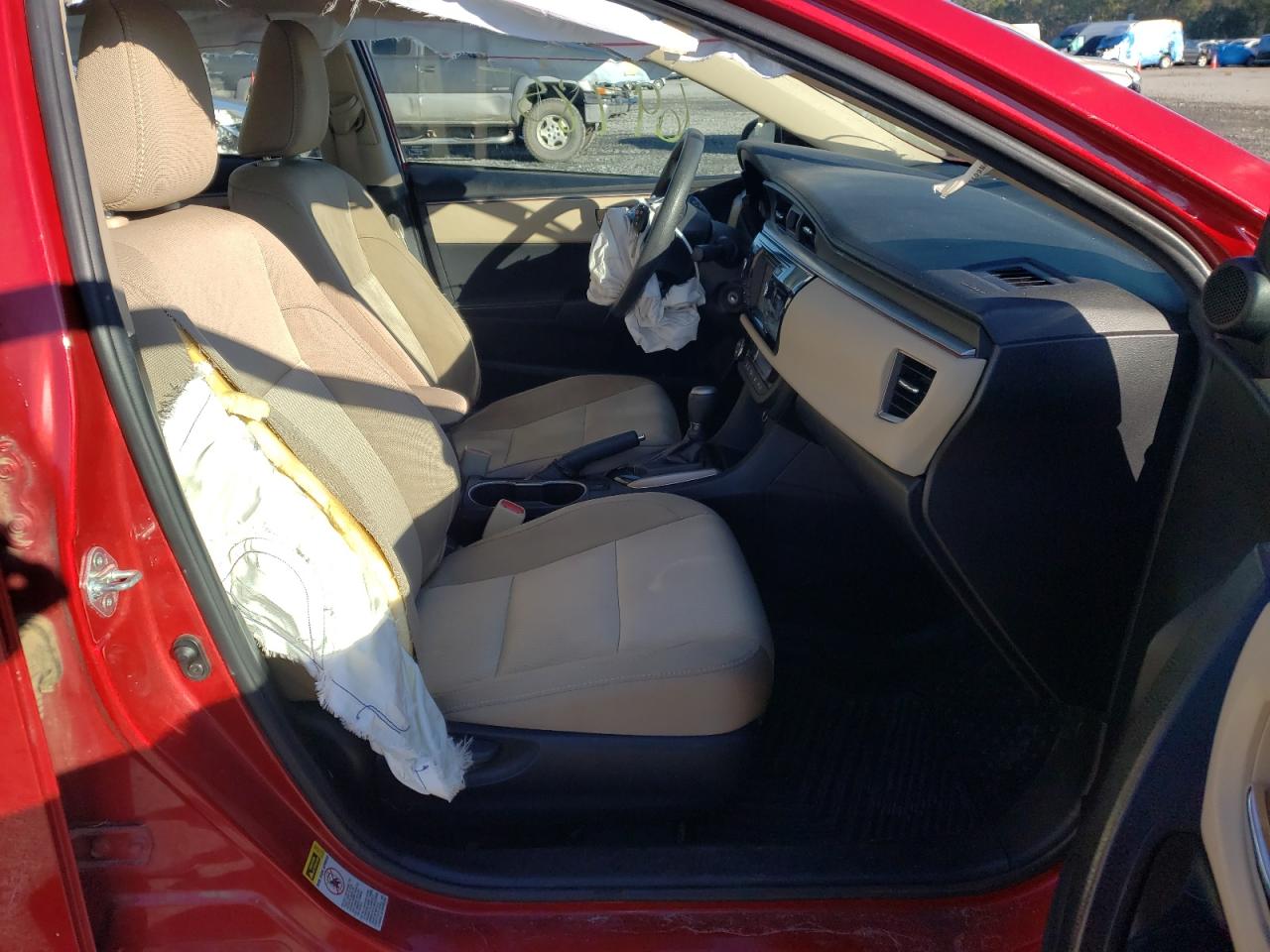 Photo 5 from auction – 2016 TOYOTA COROLLA L with VIN 2T1BURHE5GC700565