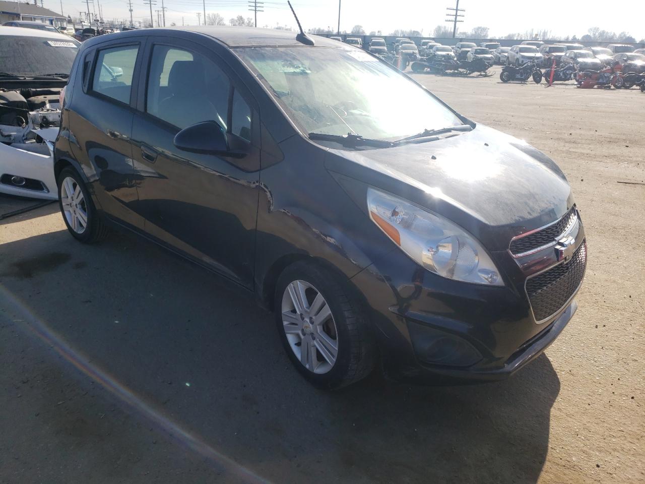 CHEVROLET SPARK 1LT 2013 with VIN KL8CD6S95DC533975 - Photo from auction