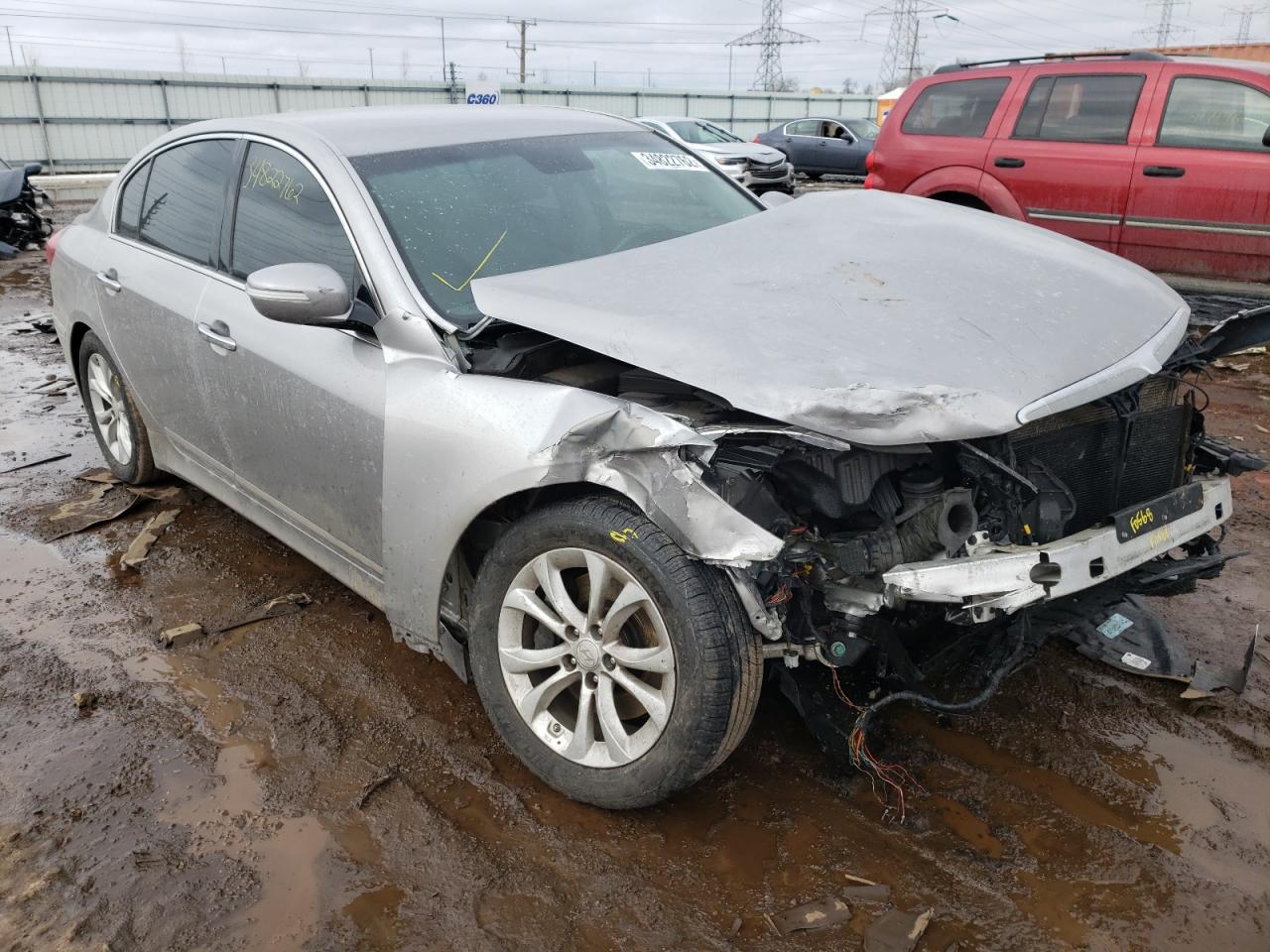 Photo 1 from auction – 2013 HYUNDAI GENESIS 3. with VIN KMHGC4DD7DU237394