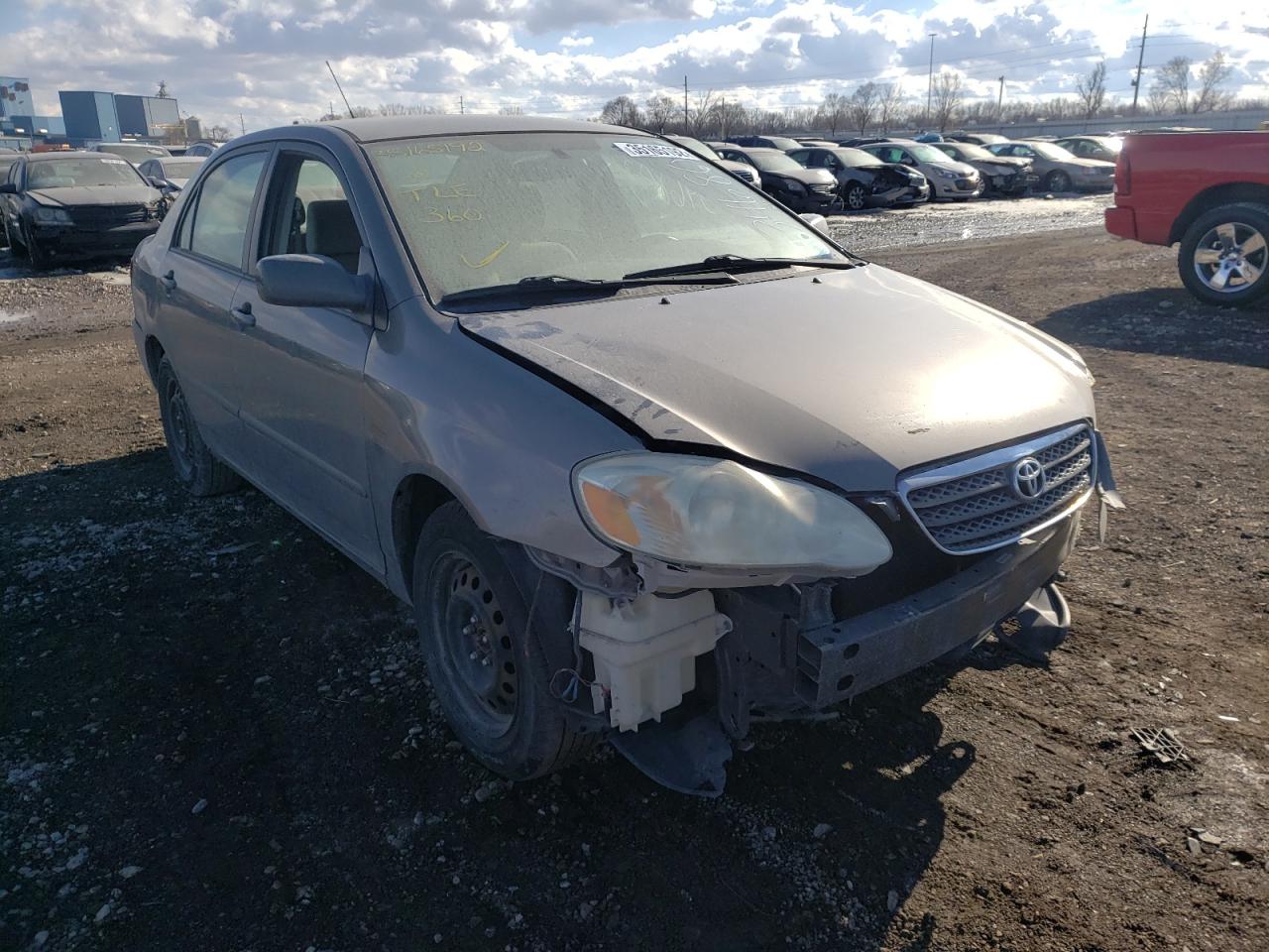 TOYOTA COROLLA CE 2007 with VIN 1NXBR32E97Z824408 - Photo from auction