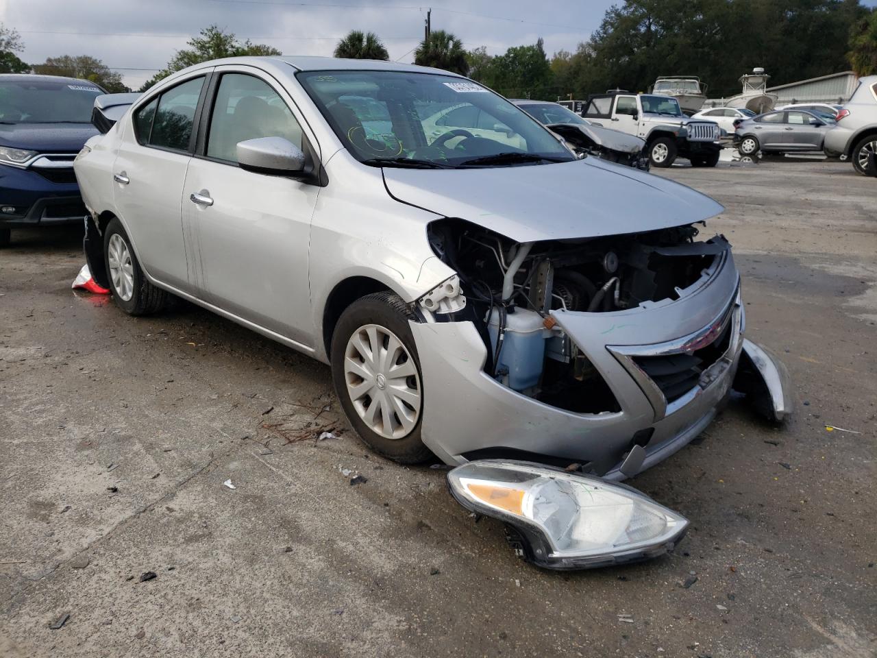 NISSAN VERSA S 2017 with VIN 3N1CN7AP9HL812367 - Photo from auction