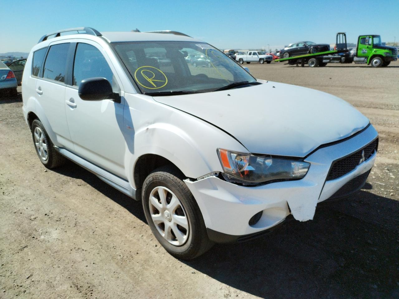 MITSUBISHI OUTLANDER 2012 with VIN JA4AS2AW5CU008809 - Photo from auction