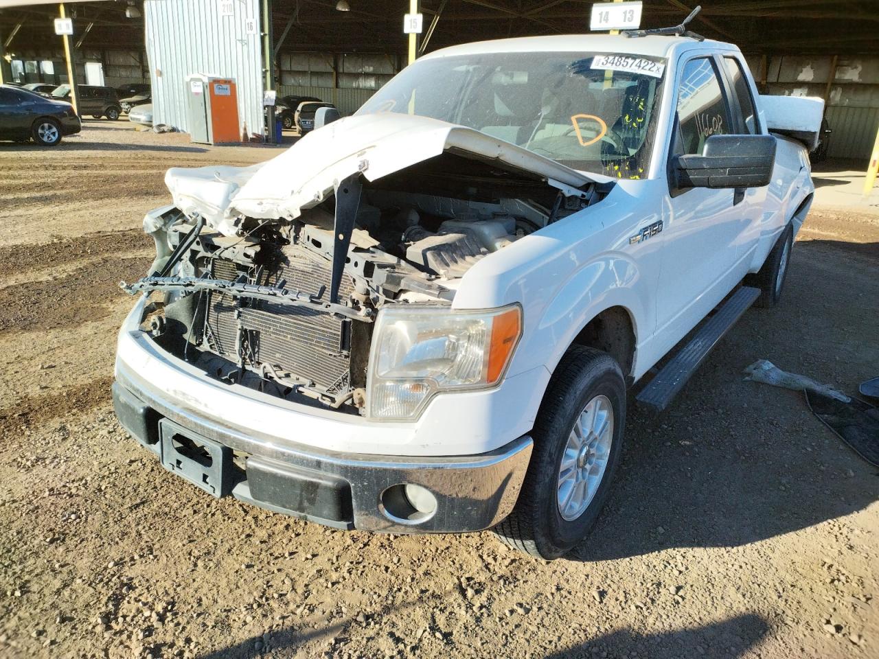 Photo 2 from auction – 2012 FORD F150 SUPER with VIN 1FTVX1CF3CKD31266